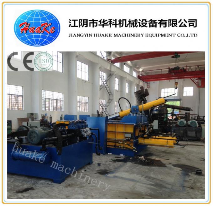 Máy đầm kim loại phế liệu Y81-160, Máy ép phế liệu thủy lực cho tấm tròn 1