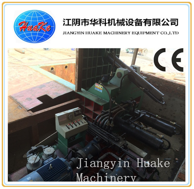 Máy đóng kiện thép phế liệu tái chế sắt 2