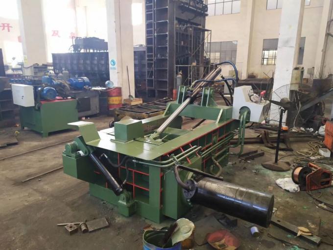 Kinh tế dễ vận hành Máy cân bằng kim loại phế liệu thủy lực Y81-125 cho Máy đóng kiện lon UBC kim loại phế liệu nhẹ 1