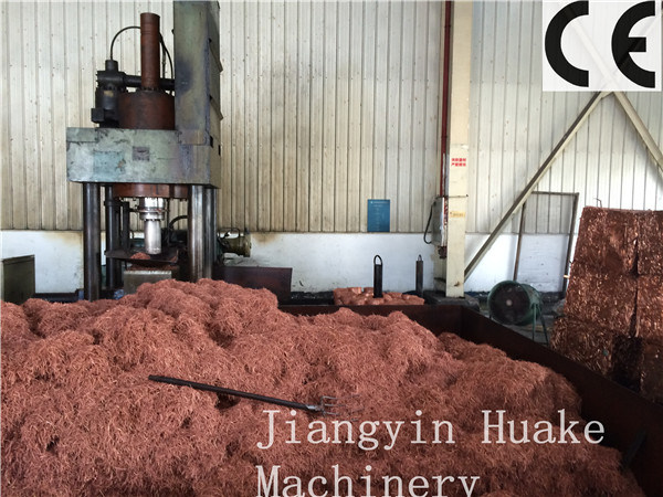 Máy ép gạch kim loại thủy lực để tái chế thu hồi kim loại 1