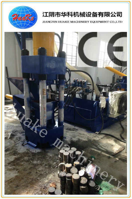 Máy ép gạch kim loại phế liệu CE SGS, Máy đóng bánh thép 800kg / H 0