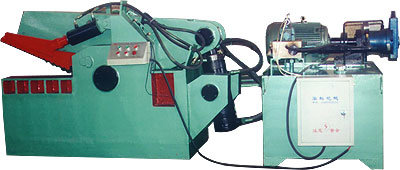 Máy cắt cá sấu thủy lực dòng Q43, Máy cắt phế liệu sắt 630KN 4